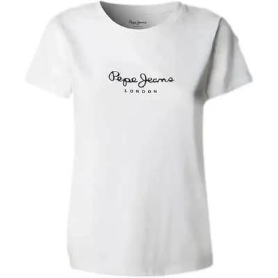 Pepe Jeans Mae T-shirt Met Korte Mouwen Wit S Vrouw