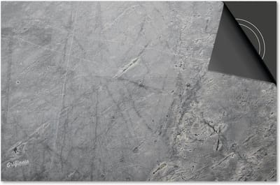 Inductie beschermer 60x60 - afdekplaat inductie mat - Dietrix Kookplaat beschermer - Exclusief - Beton - Muur Grijs Strepen