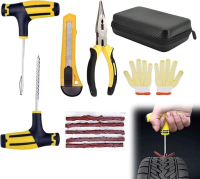 Complete Banden Reparatieset voor Auto, Motor, Fiets en SUV