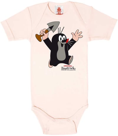 Logoshirt Babybody mit Print Der kleine Maulwurf