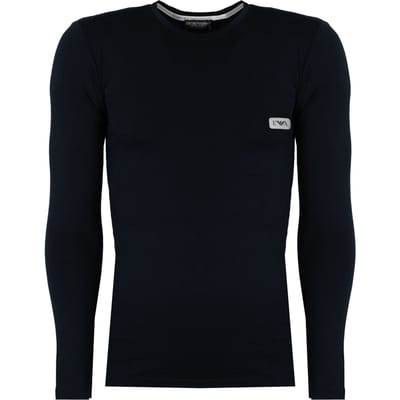 Emporio Armani Longsleeve Mannen blauw