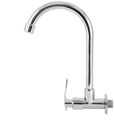 Dailygoods- Wandmontage Kraan - Enkele Koude Kraan - Aanrecht Kraan - Wasserij Kraan - Huishoudelijke Kraan - Kwalitatief Hoogwaardig Materiaal - Keukenkraan
