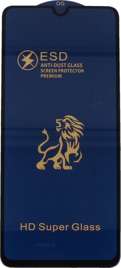 9D Gehard Tempered Glass - Screenprotector - beschermglas - Geschikt voor Samsung Galaxy A42 5G Zwart