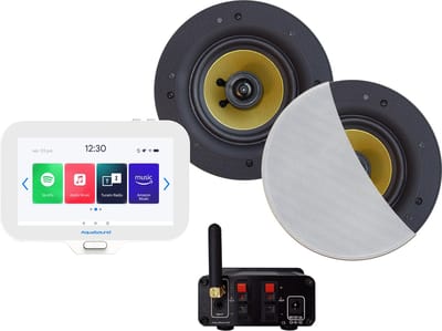 AquaSound EMN50-SW Badkamerradio set 50 watt met Samba speakers
