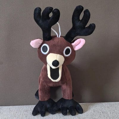 Nieuwe 99 Nachten In Het Bos Monster Hert Pluche Speelgoed Cartoon Milu Hert Gevuld Spel Accessoires Zacht Kussen Halloween Speelgoed Fans Cadeaus