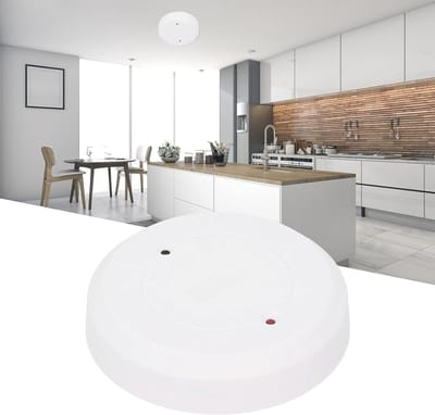 Allecto Plus - Instelbare Gevoeligheid Glasbreukdetector voor Thuiskantoor - Wand- of Plafondmontage - Geluidssensor - Draadloos - Gevoelige detectie van glasbreuk - Veiligheidssysteem voor woning
