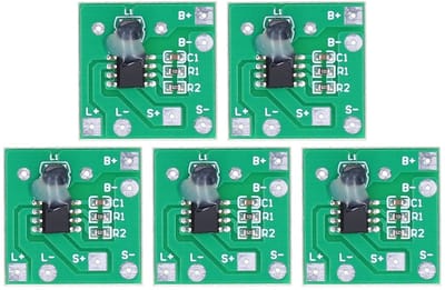 Solidchoice - Dailygoody - Solar Laadregelaar - 5 Stuks - Duurzaam en Betrouwbaar - Groen - Lithium Batterij Opladen - Voor Zonne-Gazon Verlichting - Geschikt voor ..