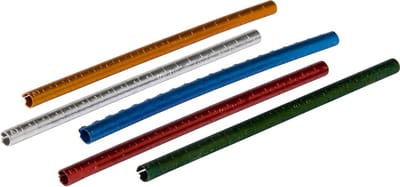 Hm Parkiet-Ringen Zak A 100 stuks Assortie, 5x20 stuks, Aluminium vogelringen 4 mm