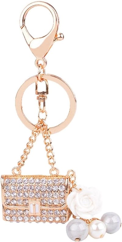 Creatieve schoudertas met unieke sleutelhanger, moderne tas voor dames en heren, multifunctionele tas, trendy accessoires, gemengde kleuren, 20 x 15 cm.