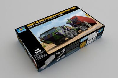 Trumpeter Modelbouwpakket Militaire voertuigen - 01064 HEMTT M1120 Container Handling Unit (CHU) Plastic - 1:35 - Modelbouw