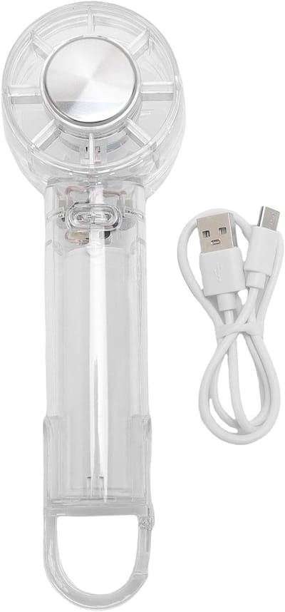 VHV - Handventilator - mini handventilator usb oplaadbaar - USB oplaadbaar, stil - voor reizen, festival, make-up