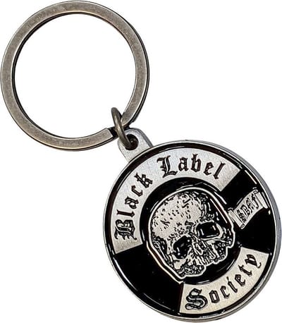 Black Label Society - SDMF Sleutelhanger - Zwart/Zilverkleurig