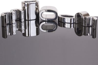 RVS Magnetische Balzak Stretcher Ovaal Ontwerp - 35 mm