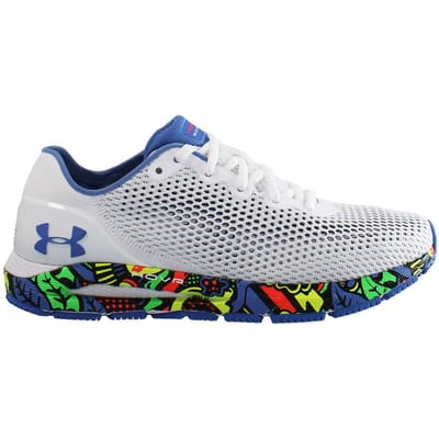 Under Armour HOVR Sonic 4 Run Raar Wit Dames Hardlooptrainers