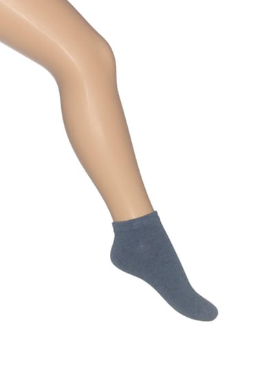 Bonnie Doon short sock maat 23/26 licht denim heather