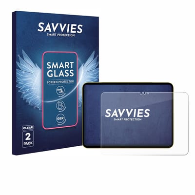 2 Stuks Savvies Screenprotector - geschikt voor Apple iPad Air 11" M3 2025 / M4 2026 - beschermfolie glas transparant