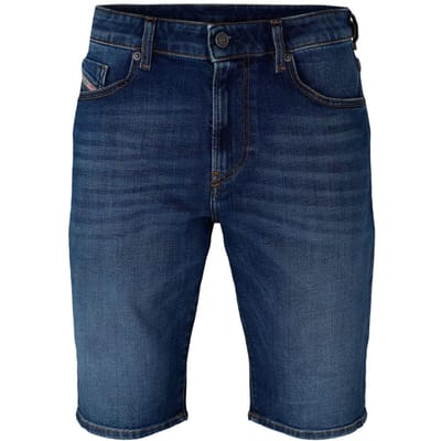 Diesel Heren Denim Slim Shorts (Blauwe Denim)