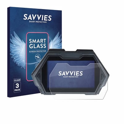 3 Stuks Savvies Screenprotector - geschikt voor Kukirin G3 Pro - beschermfolie glas transparant