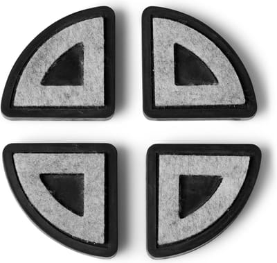Capi - Pot Pads - Potvoetjes - vloerbeschermer - Voor Vierkant En Ronde Potten - 4 Setjes