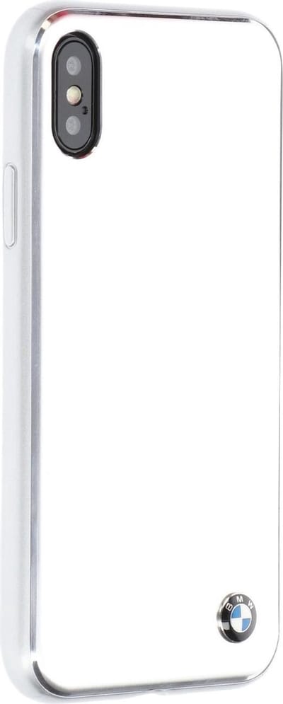 iPhone Xs/X hoesje - BMW - Zilver - Aluminium