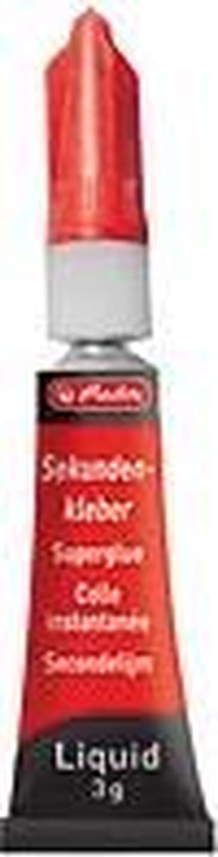 Herlitz secondelijm - 3 g - in metalen tube
