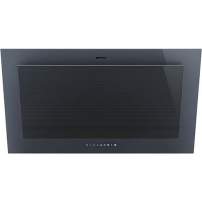 SMEG Wandkap Afzuigkap, Wandkap, Linea, Neptune Grey, 90 cm, A+