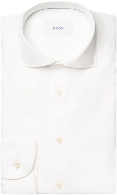 Eton - Overhemd Wit Eton Lange Mouw Overhemd Wit 100013007