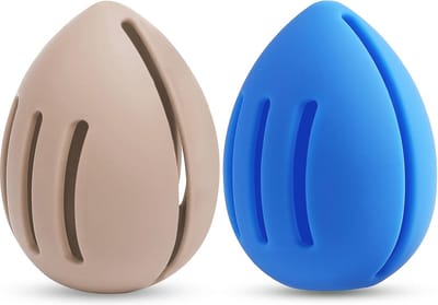 Make-up Spons Houder | Ademend Case voor Poederblender | Ideaal voor Reizen en Zakelijk Gebruik