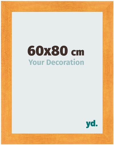 Your Decoration - Fotolijst 60x80 cm - MDF - Oranje - Pisa