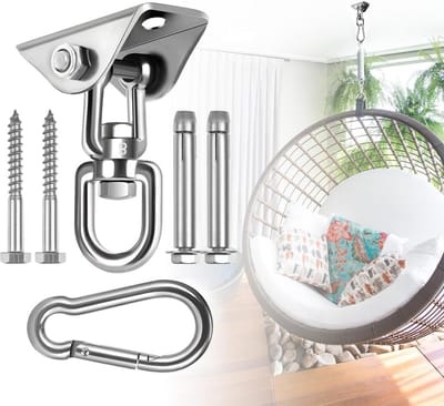 Hammock Hangset met 360° Rotatie en Hoge Capaciteit