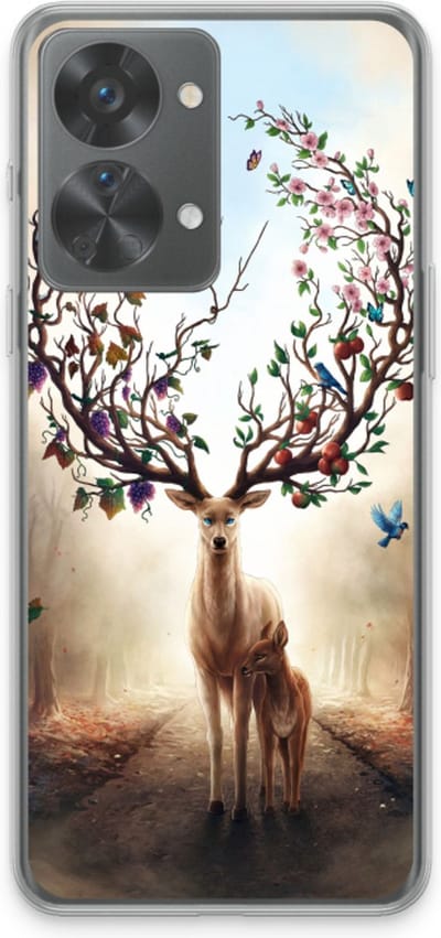 Case Company® - Hoesje geschikt voor OnePlus Nord 2T hoesje - Seasons Change - Soft Cover Telefoonhoesje - Bescherming aan alle Kanten en Schermrand