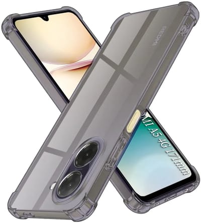 Hoesje geschikt voor Xiaomi Redmi A5 173.3mm - Techsuit Shockproof Silicone Back Cover - Zwart