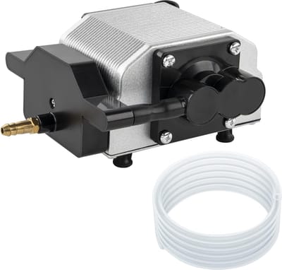 FoxAlien - AP30A Portable Air Assist Pump - 30L/min Verstelbaar Luchtvolume voor CNC Graveermachines