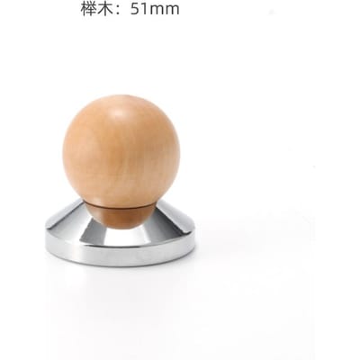 51/53/58mm Koffie Tamper Koffie Verdeler Walnoot Mini Tamper Espresso 58 Vulhamer Koffie Accessoires