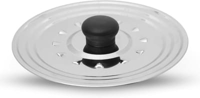Roestvrijstalen Deksel - Pan Deksel - Koken - Universeel - 26-28 cm - Zilver