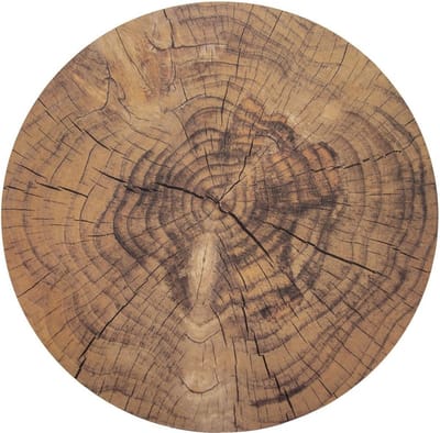 Placemat Kurk Rond WOODEN 38 cm - Tafelonderzetter