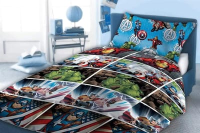 Avengers Dekbedovertrek - Eenpersoons - Marvel Avenger - Dekbed - 1-persoons