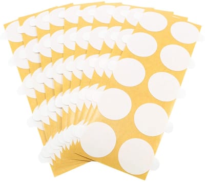 Dubbelzijdige Plakpunten 10 mm - 100 Stuks