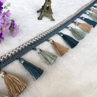3M Gordijnranden Kant Franje Naaien Kwastje Trim Voor DIY Gordijn Naaien Access Woondecoratie Bekledingsmateriaal