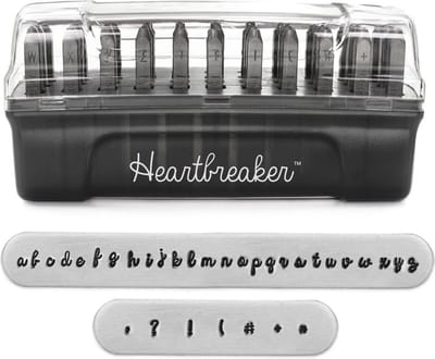 Slagletters Heartbreaker, luxe, Klein, 3 mm