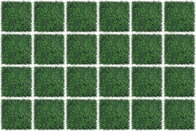 24 Pieces Artificial Grass Wall Background Panels, 20 x 20 Inch Green Wall Panels, Imitation Grass Fence Wall, Green Boxwood Panels for Indoor Outdoor Green Wall Decor & Ivy Fence Upholstery