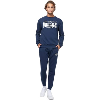 Lonsdale Burghead sweatshirt met ronde hals, normale pasvorm