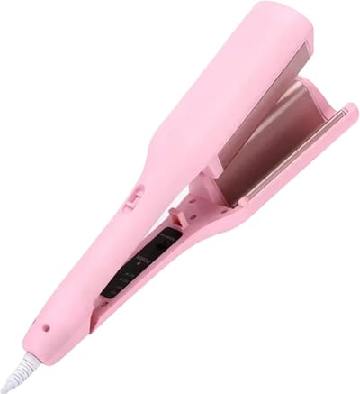 Haarkrultang - Styler Krulstok - Prachtige Krullen Maken - Snel 5 Seconden Krullen - 32 mm - Paars Roze