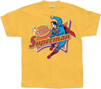 Superman The Man Of Steel Orange