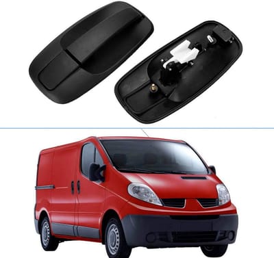 Dailygoods- Binnendeurgreep Zwart - Universeel - Hoogwaardig Materiaal - Eenvoudig te Installeren - Geschikt voor 2001-2008 - Hoge Betrouwbaarheid - Deurgreep