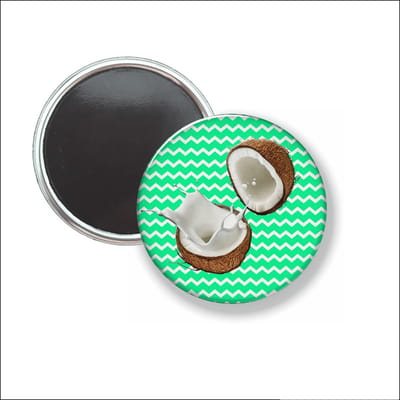 Button Met Magneet - Kokosnoot - NIET VOOR KLEDING