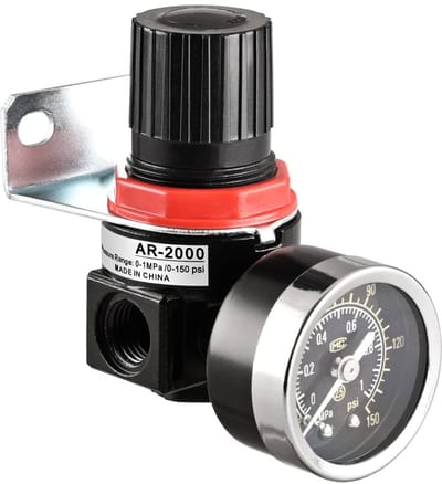 Allecto - Gas Air Regulator - 1-22lb/cm² - Stabiele druk - Ar2000