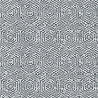 Hexagone dessin beige modern (vliesbehang, beige)