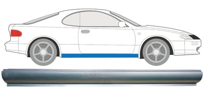 Reparatie dorpel voor Toyota Celica T18 1989-1993 / Links = Rechts (symmetrisch)