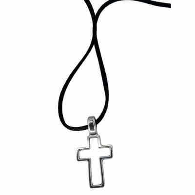 Ketting-Kruis-45 cm- Charme Bijoux